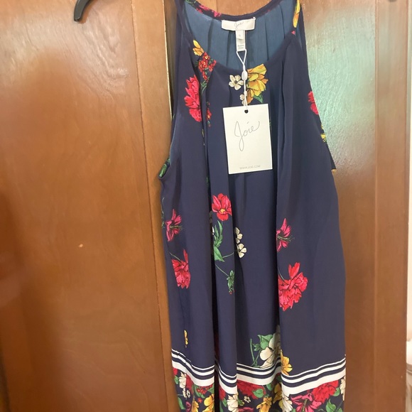 Joie Navy blue Silk halter blouse - Picture 2 of 6